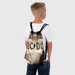 Рюкзак-мешок AC/DC Girl, цвет: 3D-принт — фото 2