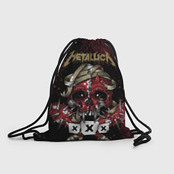 Рюкзак-мешок Metallica: XXX, цвет: 3D-принт
