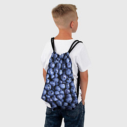 Рюкзак-мешок Черника, цвет: 3D-принт — фото 2