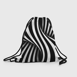 Рюкзак-мешок Оптические иллюзии, цвет: 3D-принт
