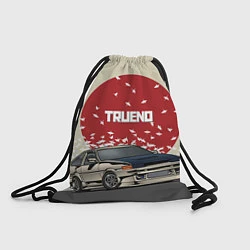 Рюкзак-мешок Toyota Trueno ae86, цвет: 3D-принт