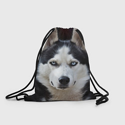 Рюкзак-мешок Глаза хаски, цвет: 3D-принт
