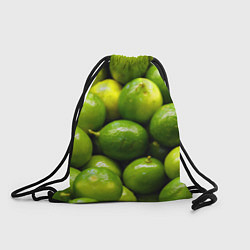 Рюкзак-мешок Лаймовая, цвет: 3D-принт