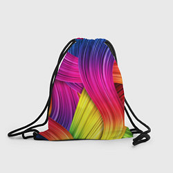 Рюкзак-мешок Абстракция цвета, цвет: 3D-принт