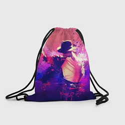 Рюкзак-мешок Michael Jackson: Moon, цвет: 3D-принт
