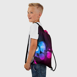 Рюкзак-мешок Light Spots, цвет: 3D-принт — фото 2