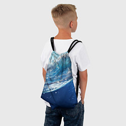 Рюкзак-мешок Стихия воды, цвет: 3D-принт — фото 2