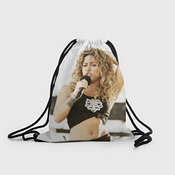 Рюкзак-мешок Шакира поет, цвет: 3D-принт
