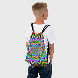 Рюкзак-мешок Красочная иллюзия, цвет: 3D-принт — фото 2