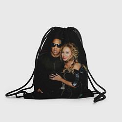 Рюкзак-мешок Джей-Зи, Бейонсе, цвет: 3D-принт