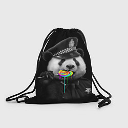 Рюкзак-мешок Панда с карамелью, цвет: 3D-принт
