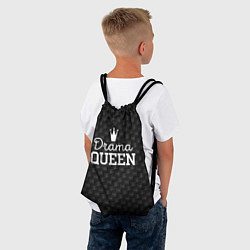 Рюкзак-мешок Drama queen, цвет: 3D-принт — фото 2