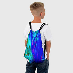 Рюкзак-мешок Разводы красок, цвет: 3D-принт — фото 2