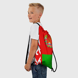 Рюкзак-мешок Патриот Беларуси, цвет: 3D-принт — фото 2