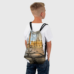 Рюкзак-мешок Площадь святого Петра, цвет: 3D-принт — фото 2