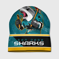 Шапка San Jose Sharks, цвет: 3D-принт