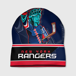 Шапка New York Rangers, цвет: 3D-принт