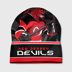 Шапка New Jersey Devils цвета 3D-принт — фото 1