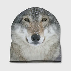 Шапка Милый волк, цвет: 3D-принт