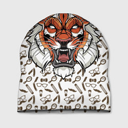 Шапка Тигр-барбер, цвет: 3D-принт