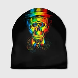 Шапка Череп в шляпе, цвет: 3D-принт