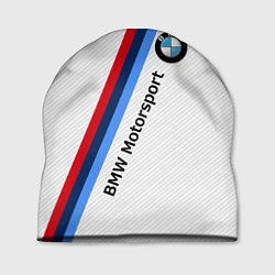 Шапка BMW Motorsport: White Carbon, цвет: 3D-принт