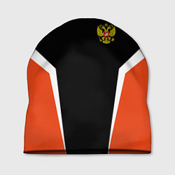 Шапка Russia: Orange Sport, цвет: 3D-принт