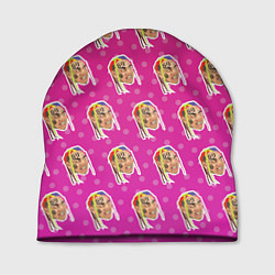 Шапка 6IX9INE Pattern, цвет: 3D-принт