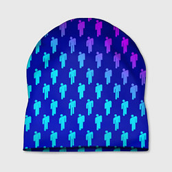 Шапка Billie Eilish: Violet Pattern, цвет: 3D-принт