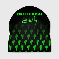 Шапка Billie Eilish: Green & Black Autograph, цвет: 3D-принт