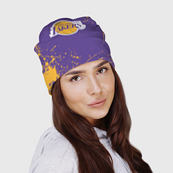 Шапка LA LAKERS, цвет: 3D-принт — фото 2