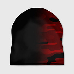 Шапка RED BLACK MILITARY CAMO, цвет: 3D-принт