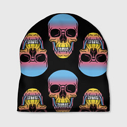 Шапка Neon skull!