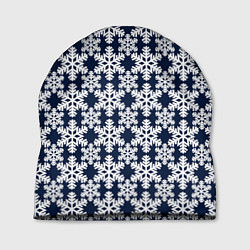 Шапка Снежинки, цвет: 3D-принт