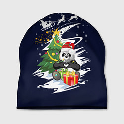 Шапка Рождественская Панда, цвет: 3D-принт