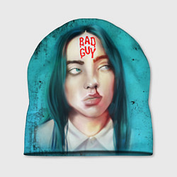 Шапка BAD GUY BILLIE EILISH Z, цвет: 3D-принт