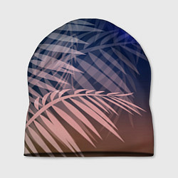 Шапка Тропическая ночь, цвет: 3D-принт