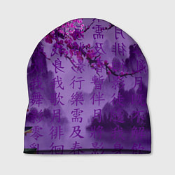 Шапка Фиолетовый китай
