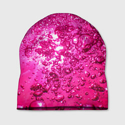 Шапка Розовые Пузырьки, цвет: 3D-принт