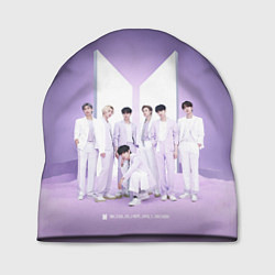 Шапка BTS Purple, цвет: 3D-принт