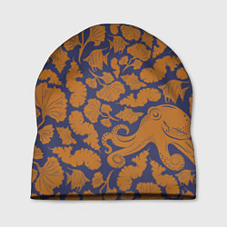 Шапка Морская гуашь, цвет: 3D-принт