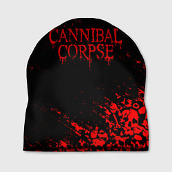 Шапка CANNIBAL CORPSE КРАСНЫЕ ЧЕРЕПА, цвет: 3D-принт