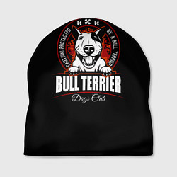 Шапка Бультерьер Bull Terrier, цвет: 3D-принт