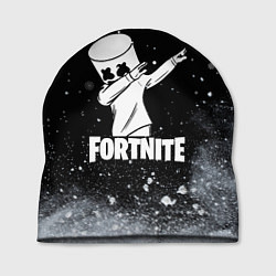 Шапка НОВОГОДНИЙ FORTNITE MARSHMELLO, цвет: 3D-принт