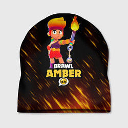 Шапка Brawl Stars - Amber, цвет: 3D-принт