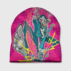 Шапка Крейзи-рок-обезьяна, цвет: 3D-принт