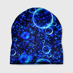Шапка Пузыри воздуха в воде Pattern, цвет: 3D-принт