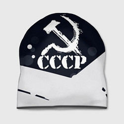 Шапка Ussr - ссср - серп и молот, цвет: 3D-принт