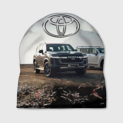 Шапка Toyota Land Cruiser 300 Sport, цвет: 3D-принт