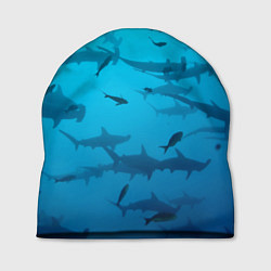 Шапка Акулы - океан, цвет: 3D-принт